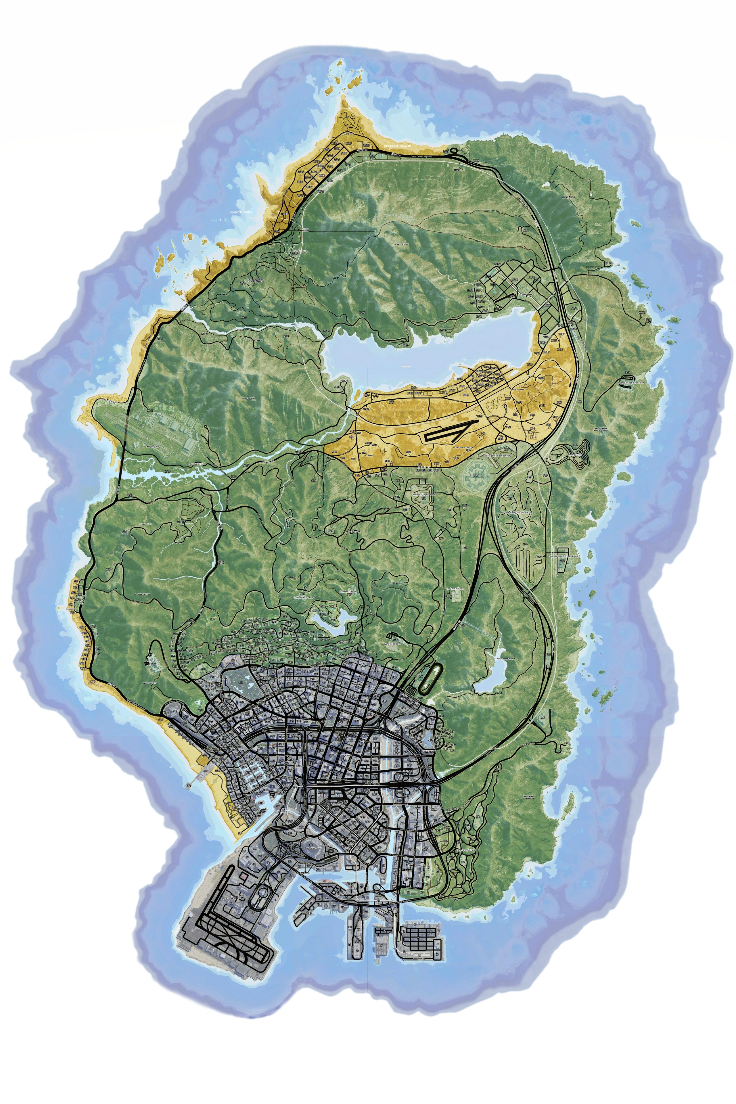 Carte de Los Santos